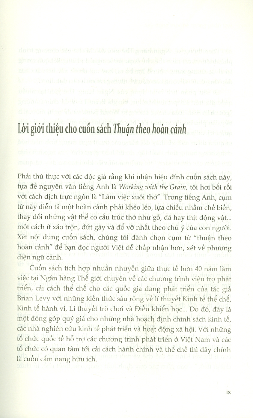 Thuận Theo Hoàn Cảnh - Không Có Một Chiến Lược Phát Triển "Vạn Năng" (Sách tham khảo)