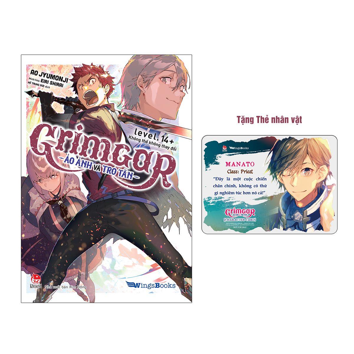 Boxset Grimgar - Ảo Ảnh Và Tro Tàn - Tập 14+ Và Tập 14++ (Bộ 2 Cuốn) - Tặng Kèm 2 Thẻ Nhân Vật + 1 Mini Clearfile