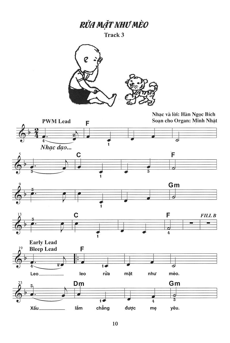 Thực Hành Biểu Diễn Organ Cho Thiếu Nhi – Tập 4