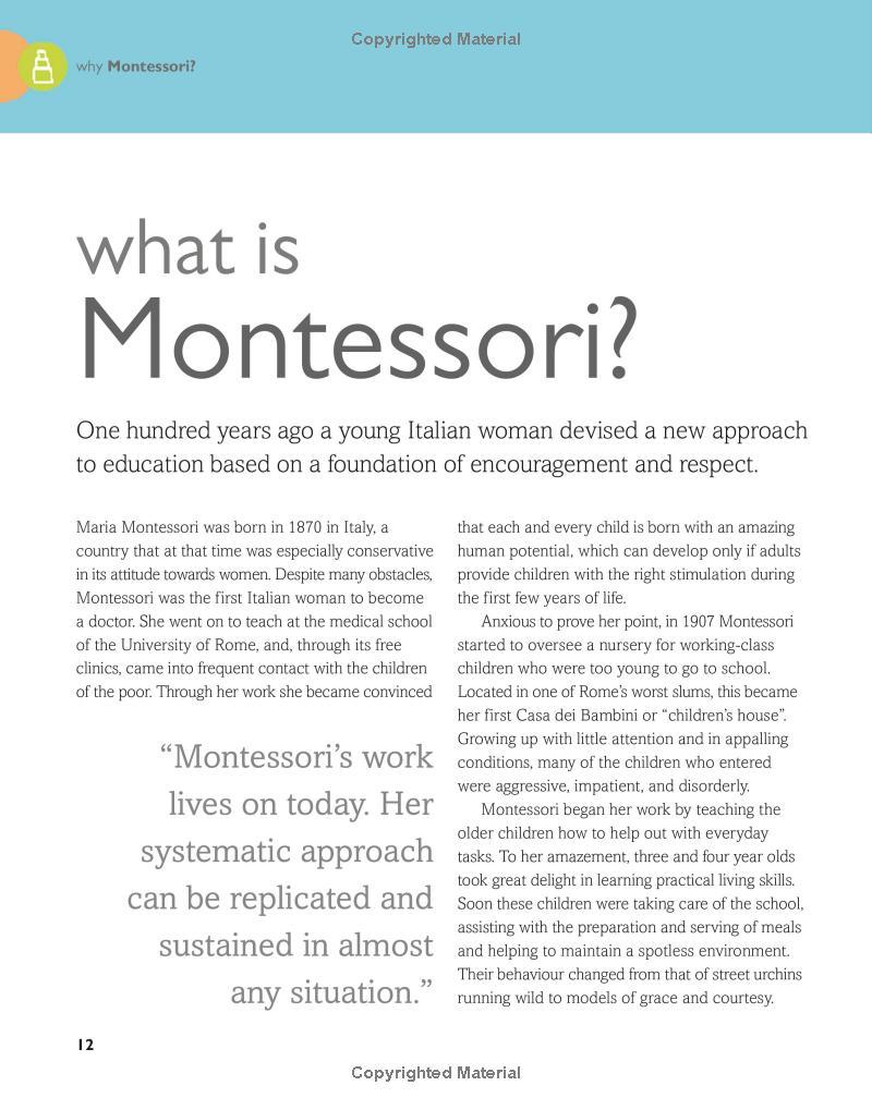 How To Raise An Amazing Child the Montessori Way, 2nd Edition