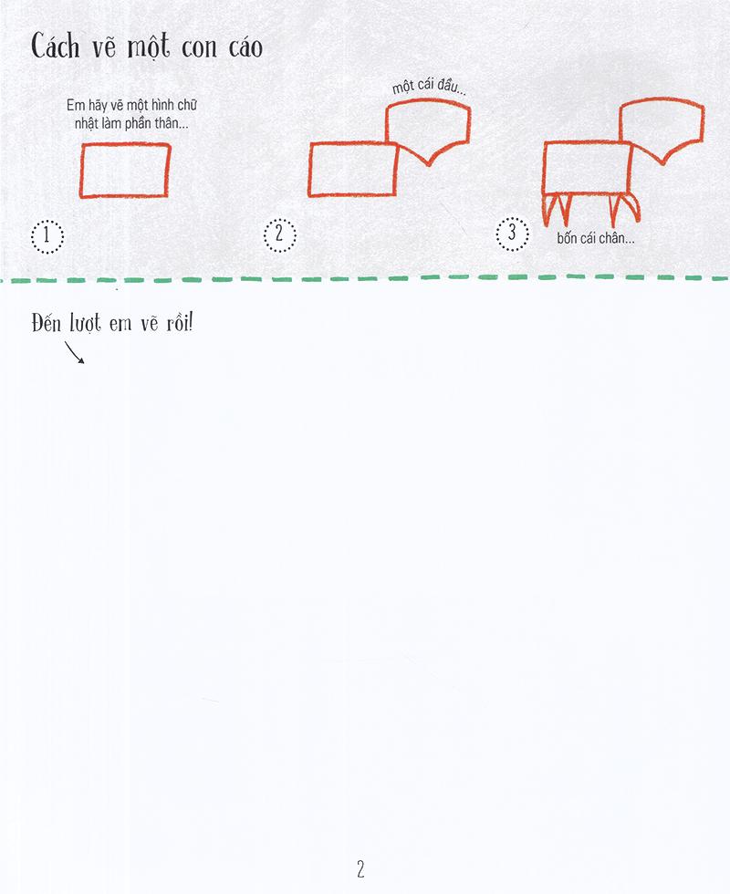 Step By Step Drawing - Vẽ Cơ Bản Từ A-Z - Các Loài Động Vật