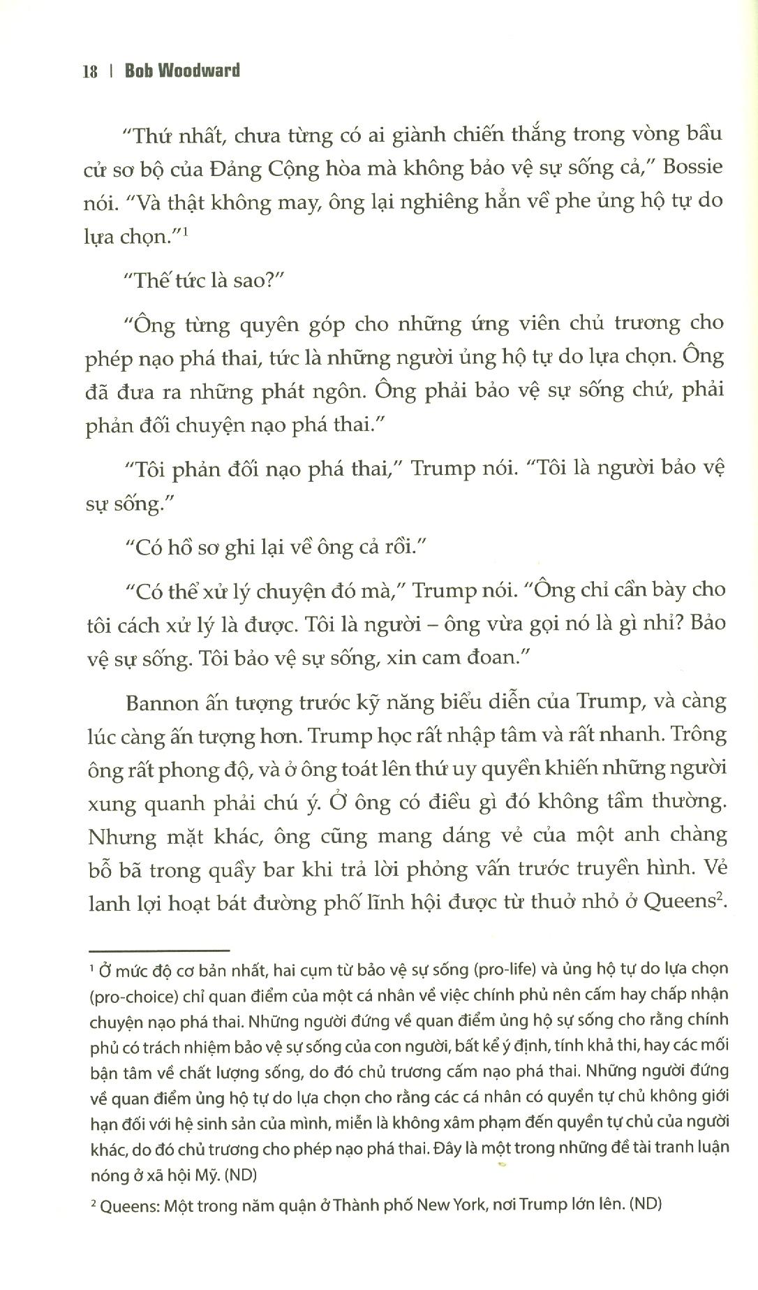 Trump Ở Nhà Trắng