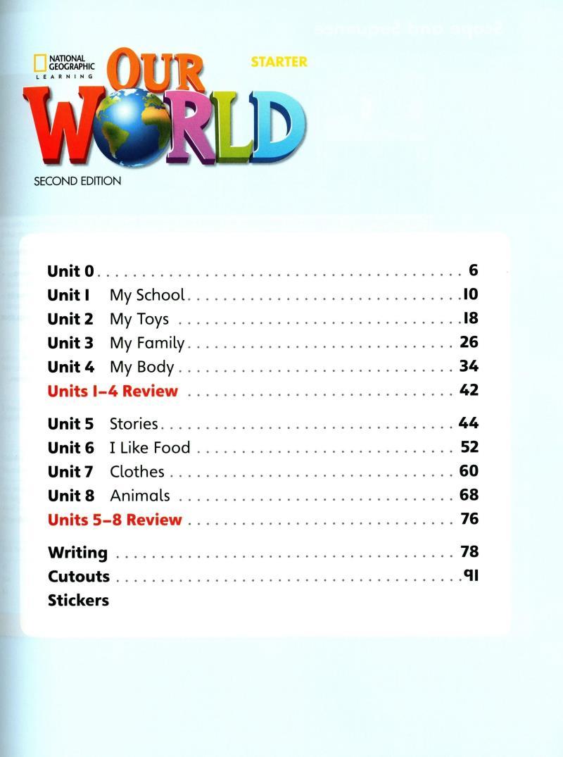 Our World Starter Student