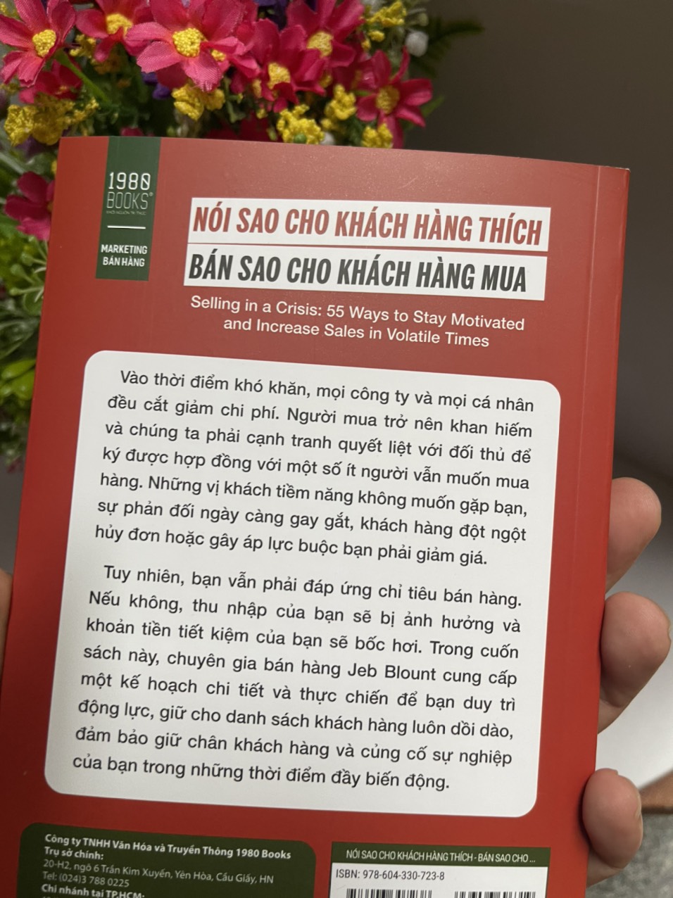 NÓI SAO CHO KHÁNH HÀNH THÍCH- BÁN SAO CHO KHÁCH HÀNG MUA – Jeb Blount – Trương Tuấn dịch - 1980 books - NXB ĐH Kinh Tế Quốc Dân