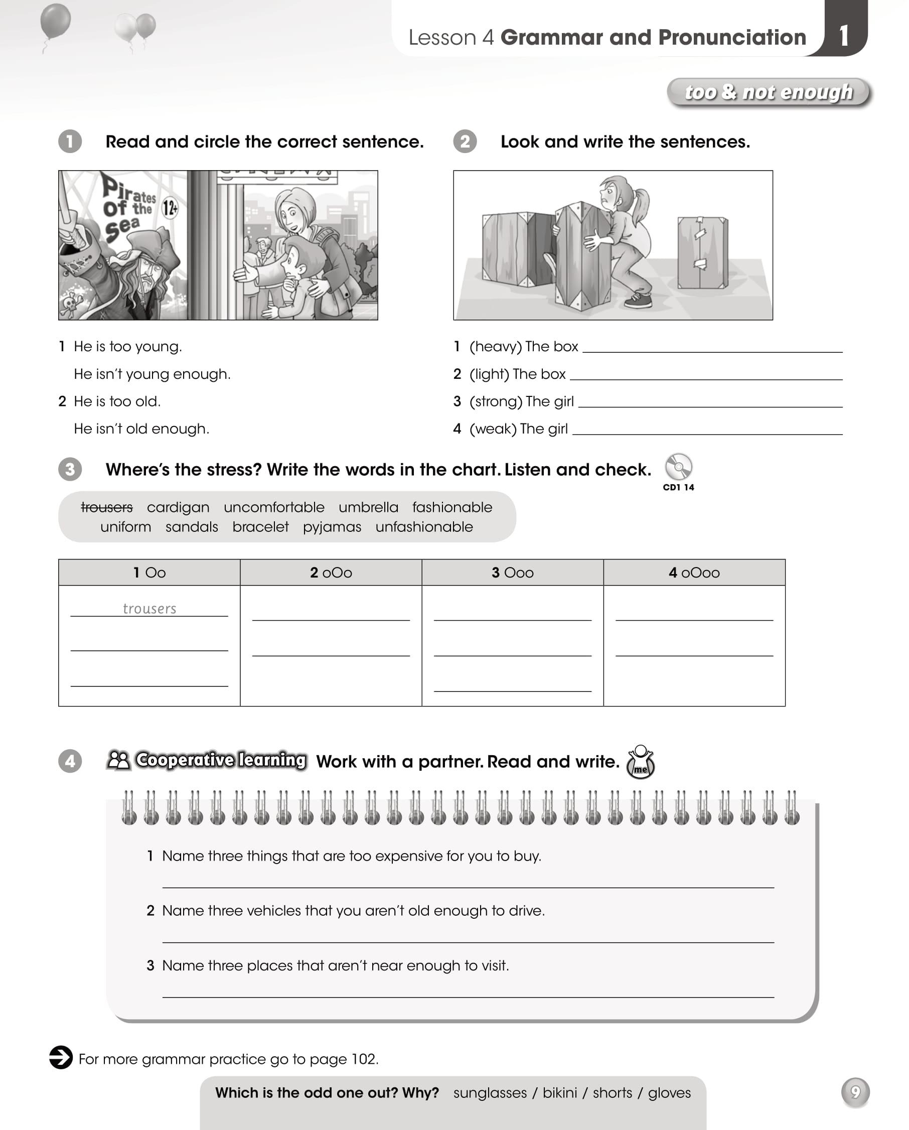 Give Me Five! Level 5 Activity Book