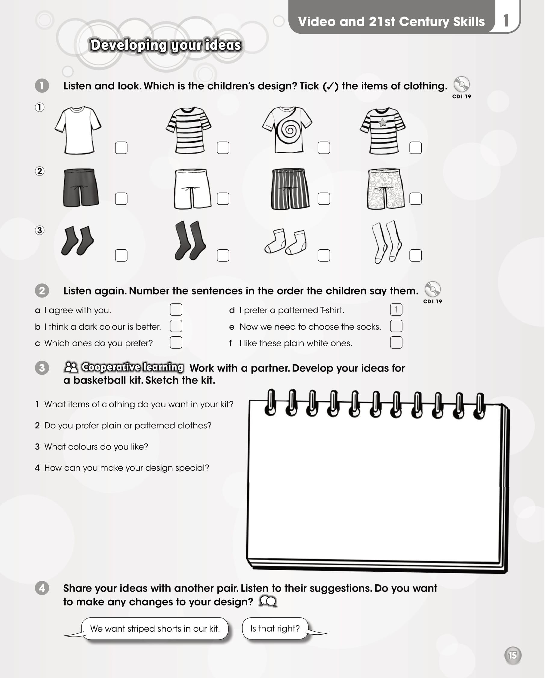 Give Me Five! Level 5 Activity Book