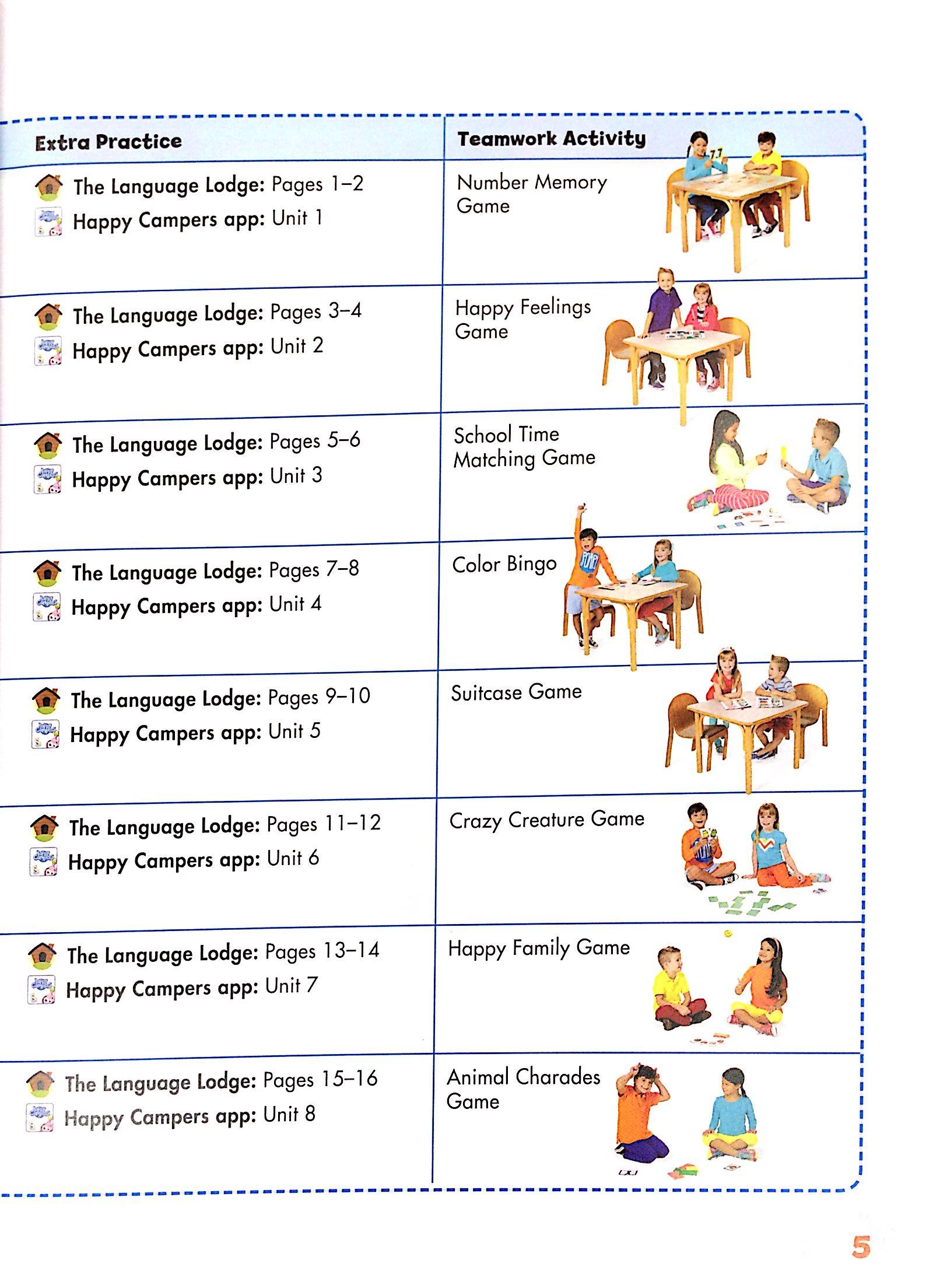 Happy Campers Starter Level Student