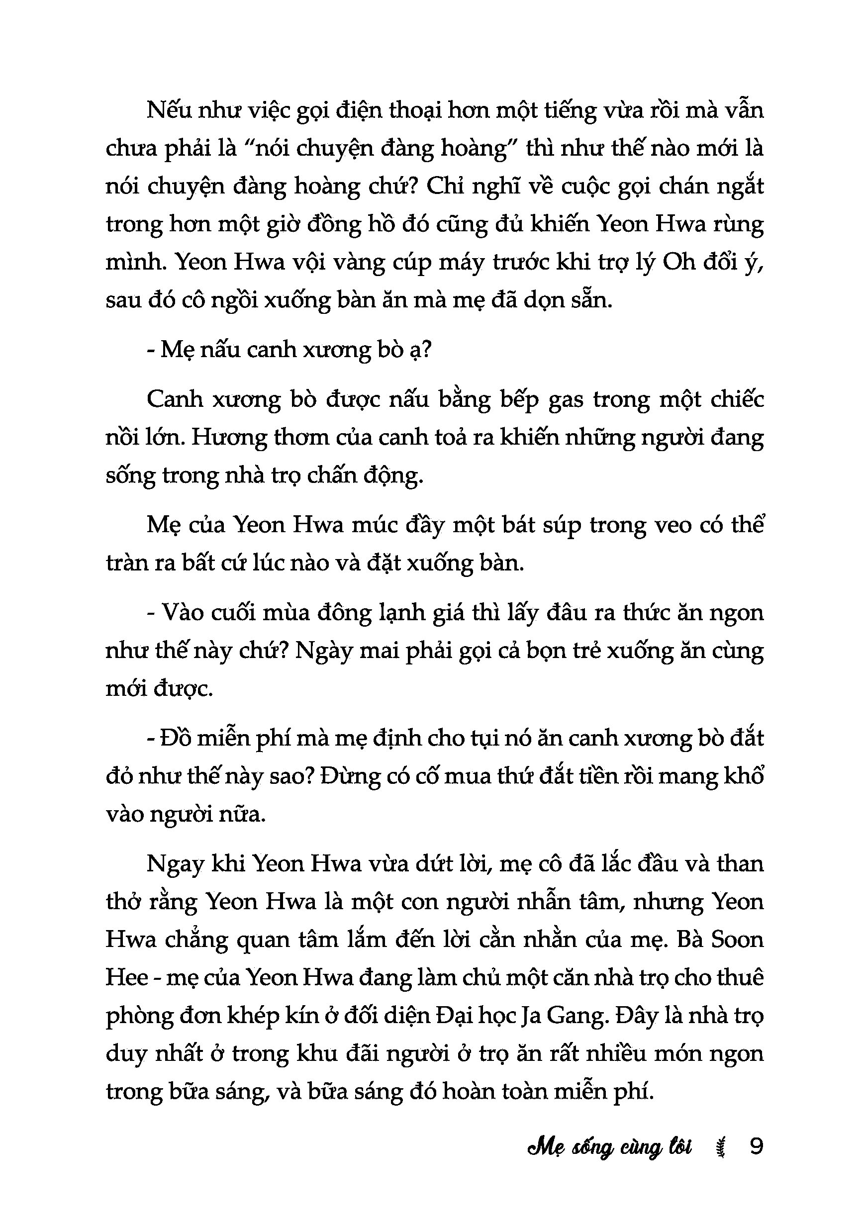 Mẹ Sống Cùng Tôi - Bae Kyung Hee