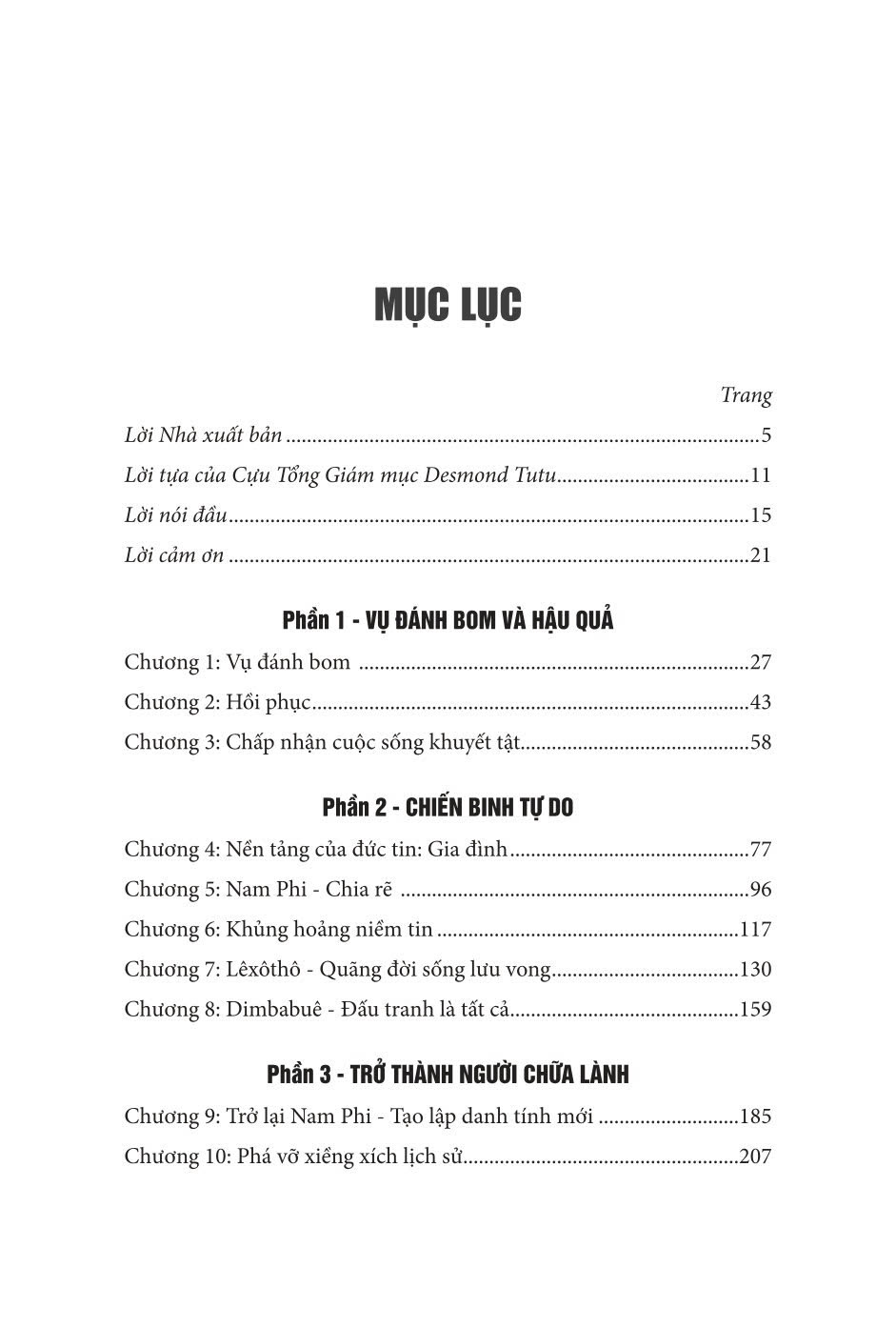 Cứu chuộc quá khứ - Hành trình từ chiến binh tự do đến người chữa lành