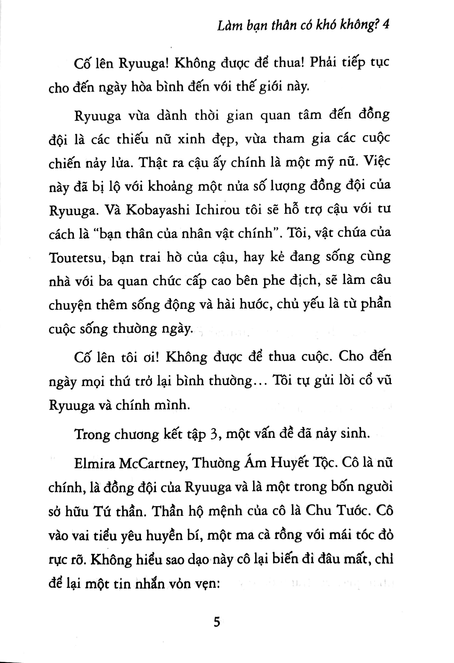Làm Bạn Thân Có Khó Không - Tập 4 - Tặng Kèm Bookmark