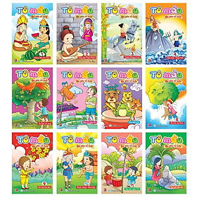 Bộ 12 cuốn Tô Màu Bé Yêu Cổ Tích
