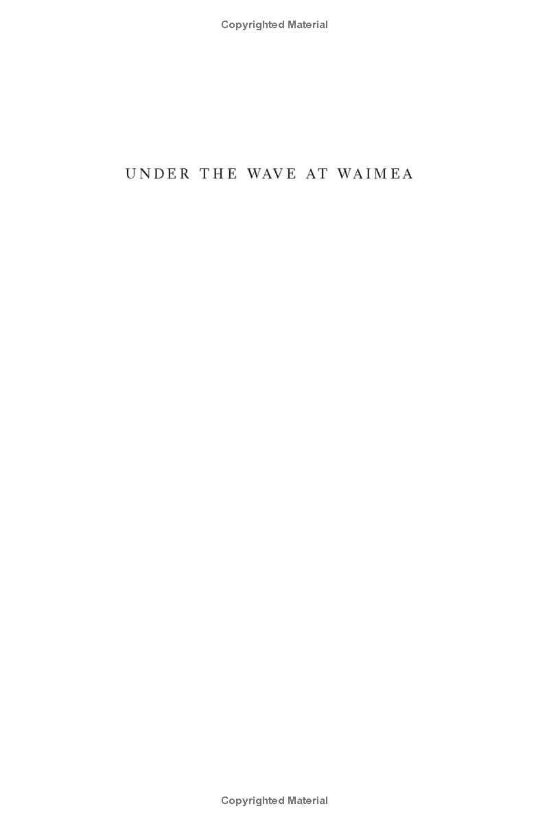 Under The Wave At Waimea