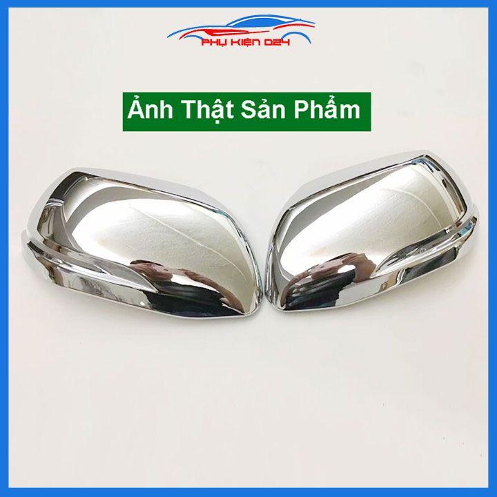 Ốp gương Wigo mạ crom bảo vệ chống trầy trang trí làm đẹp xe