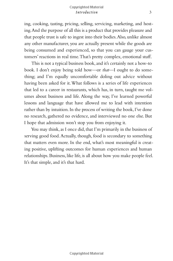 Setting the Table: The Transforming Power of Hospitality in Business