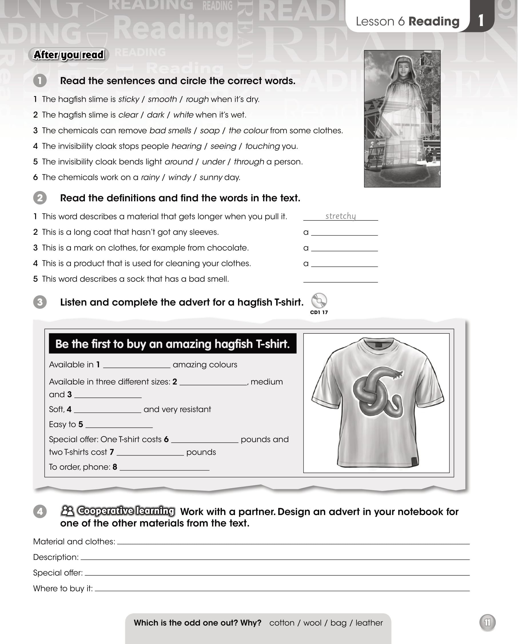Give Me Five! Level 5 Activity Book
