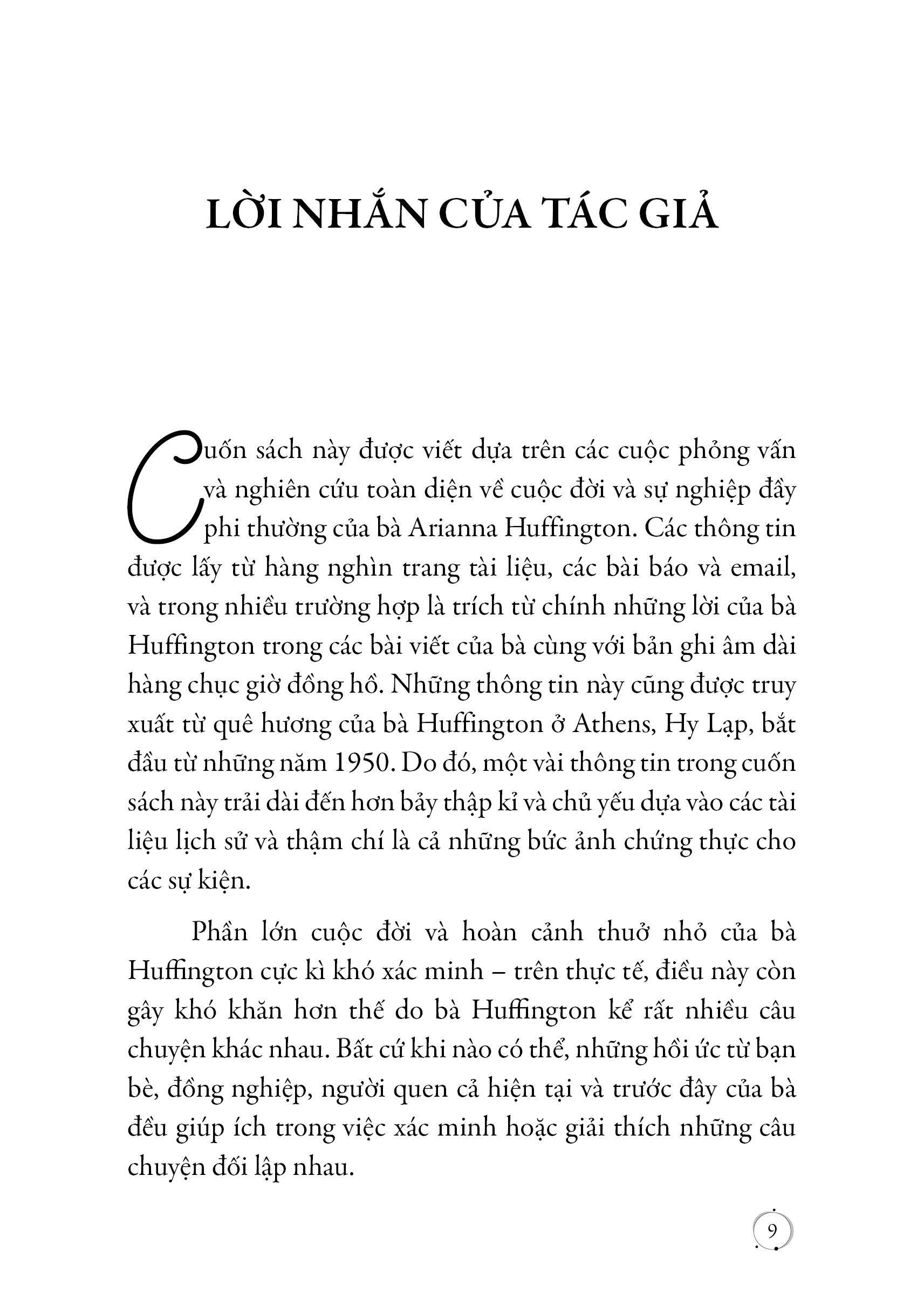 Arianna Huffington - Bà Hoàng Truyền Thông Và Chuyên Gia Chăm Sóc Sức Khỏe