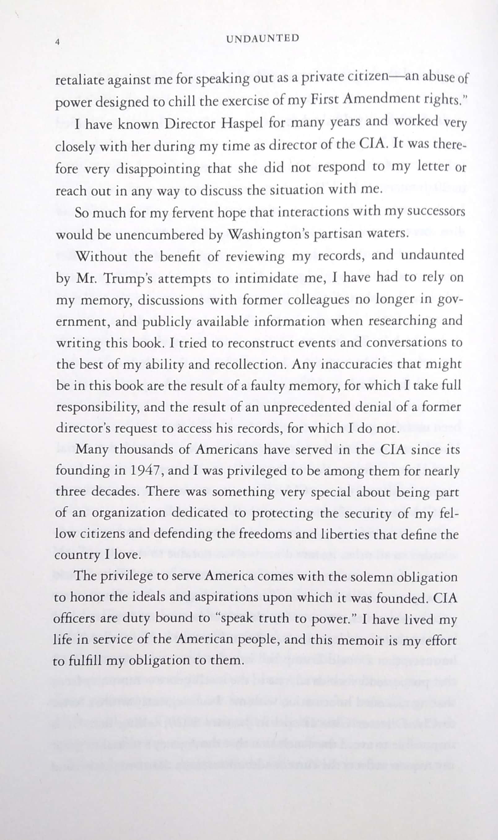 Undaunted: My Fight Against America