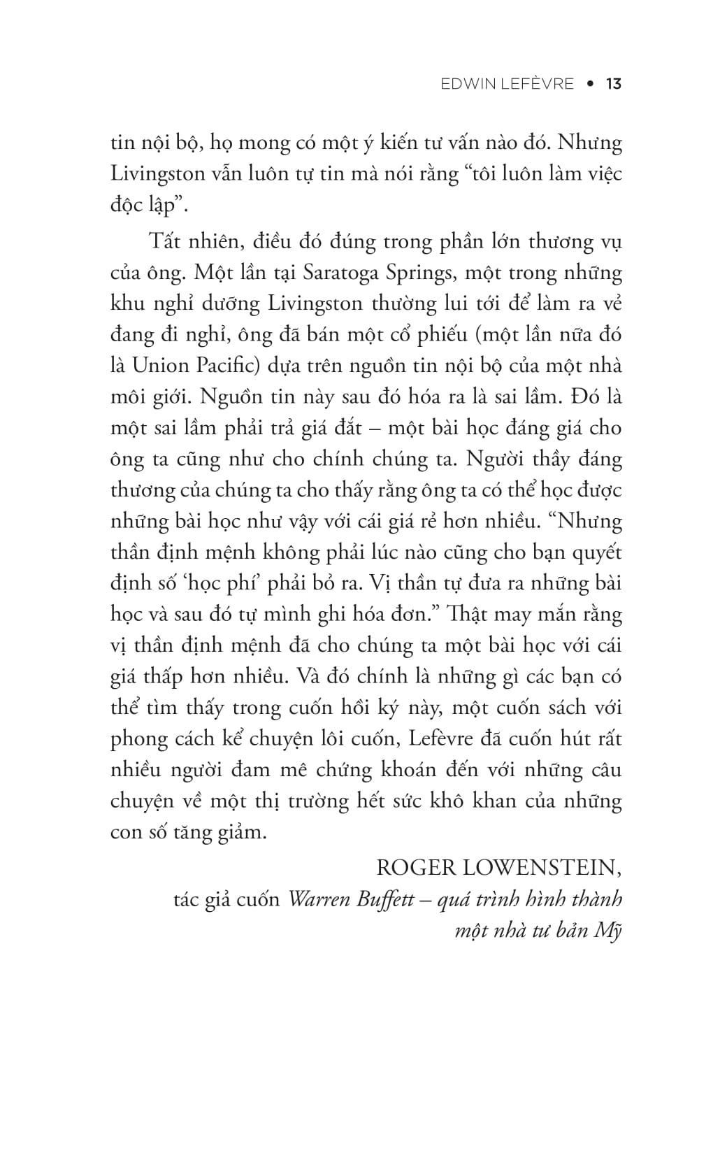 Sách - Jesse Livermore - Reminiscences Of A Stock Operator - Hồi Ức Của Một Thiên Tài Đầu Tư Chứng Khoán