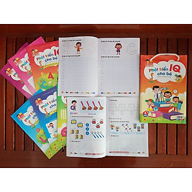 Sách - Bộ phát triển IQ cho bé 4 đến 5 tuổi (Combo 8 quyển)