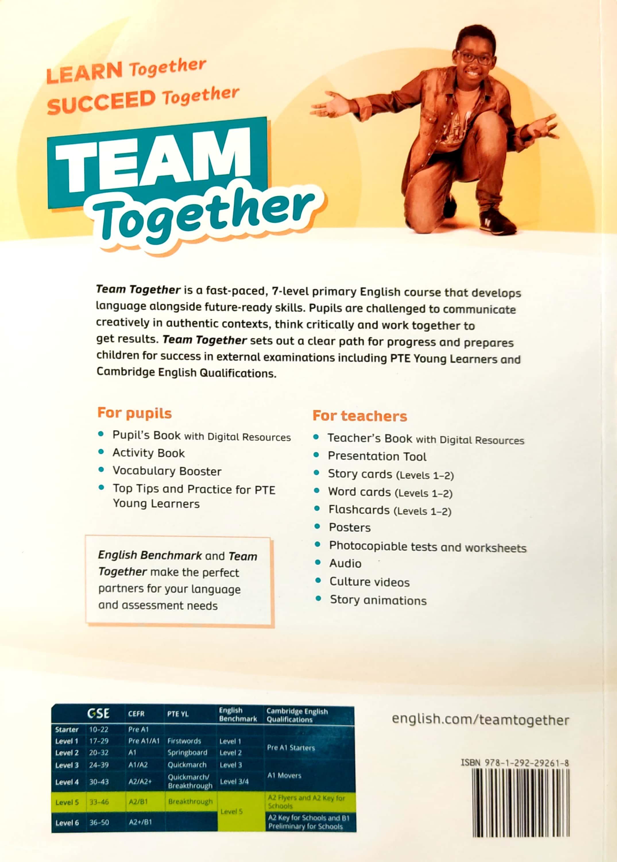 Team Together Activity Book Level 5