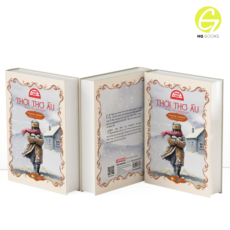 Thời thơ ấu - Sách song ngữ văn học kinh điển, có note từ vựng, tặng kèm file nghe - HG Books