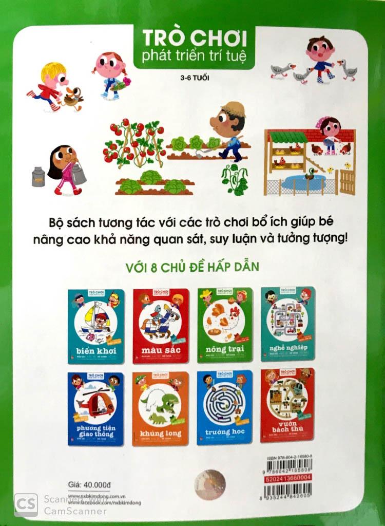 Trò Chơi Phát Triển Trí Tuệ: Nông Trại