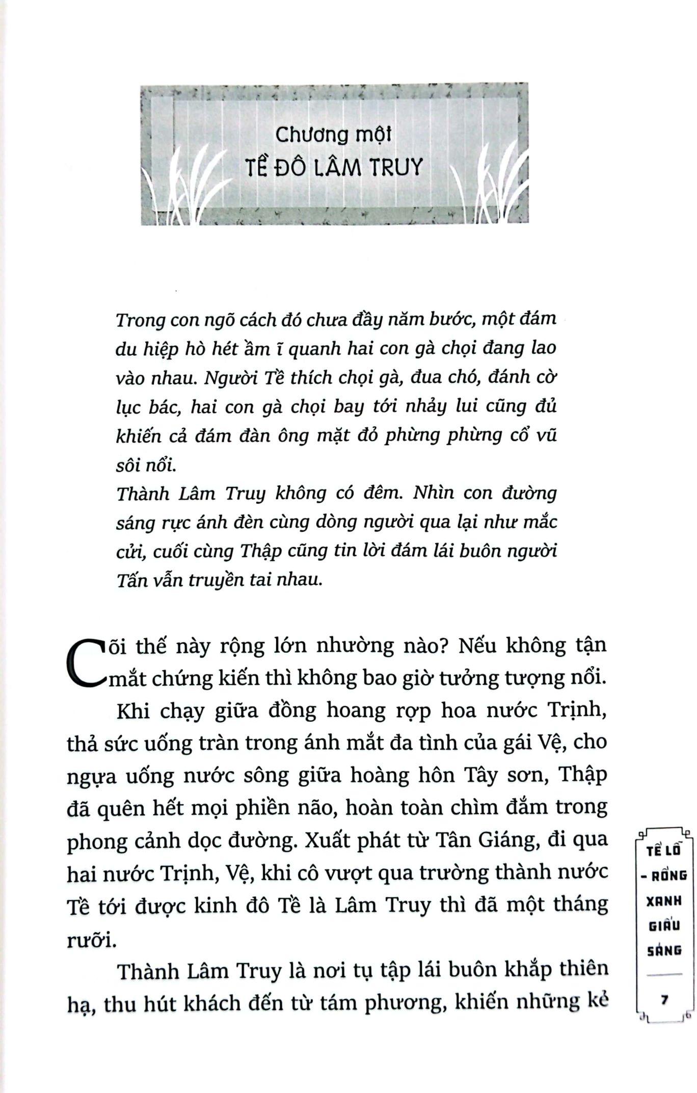 Trúc Thư Dao 3 - Tề Lỗ - Rồng Xanh Giấu Sáng