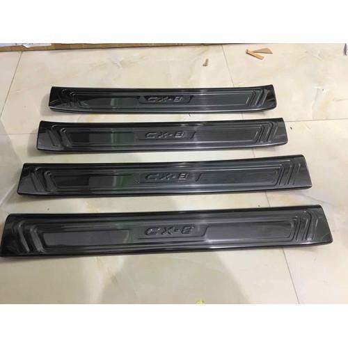 Bộ Ốp bậc cửa, Nẹp bước chân DÀNH CHO Xe Mazda CX-8, CX8 – Titan