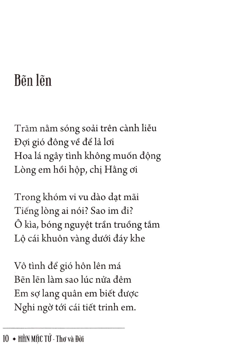 Hàn Mạc Tử - Thơ Và Đời