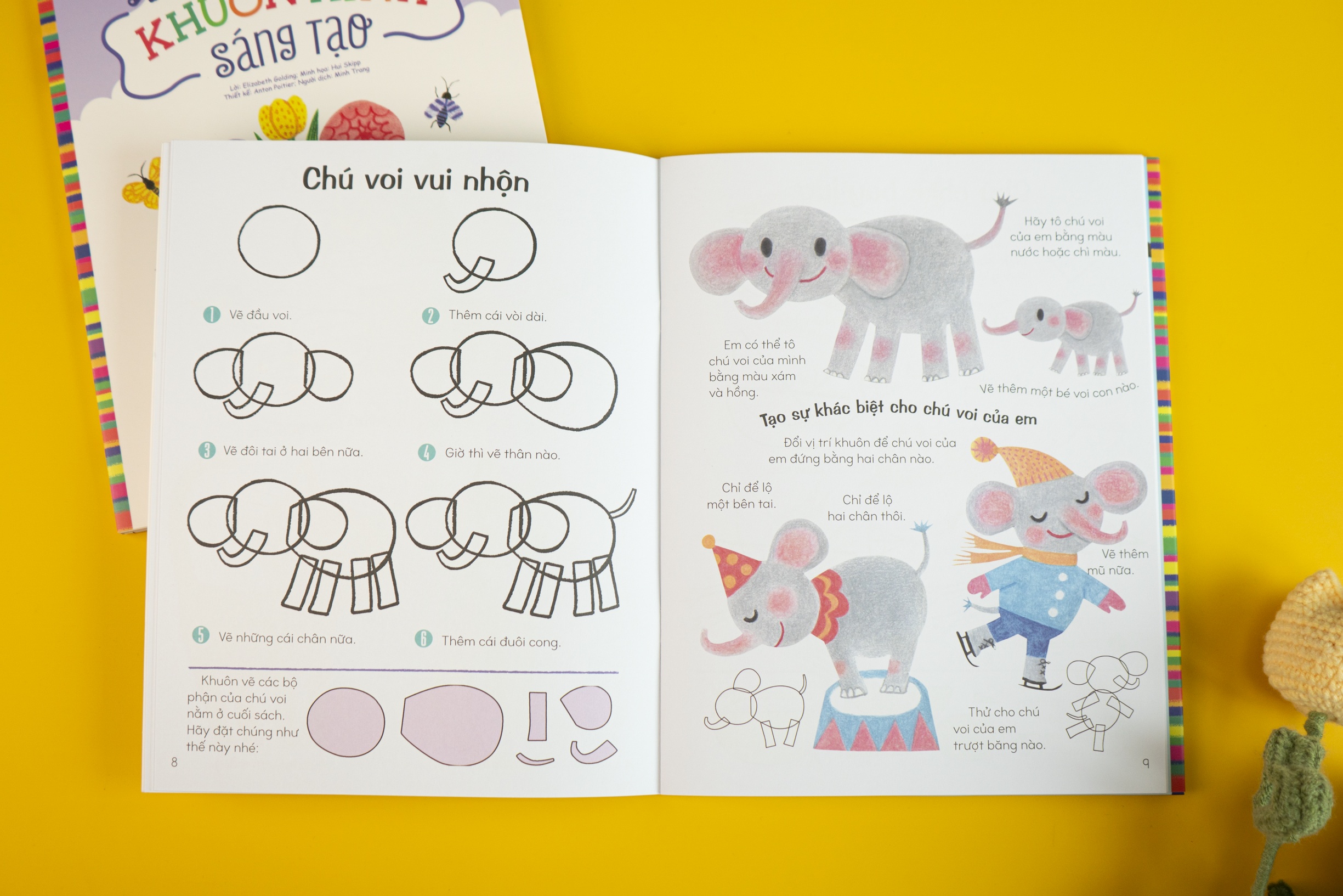 Sách - Vẽ bằng khuôn hình sáng tạo combo 4 tập - Đinh Tị Books