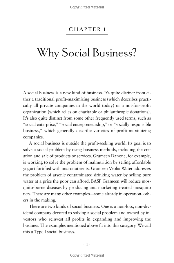 Building Social Business: The New Kind Of Capitalism That Serves Humanity