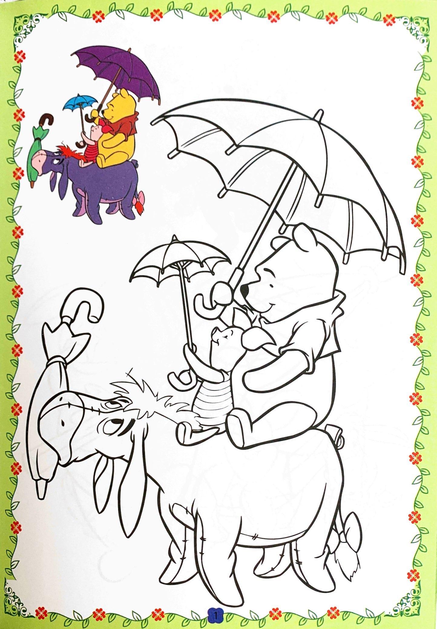 Tô Màu Babies 3 - Pooh Và Những Người Bạn