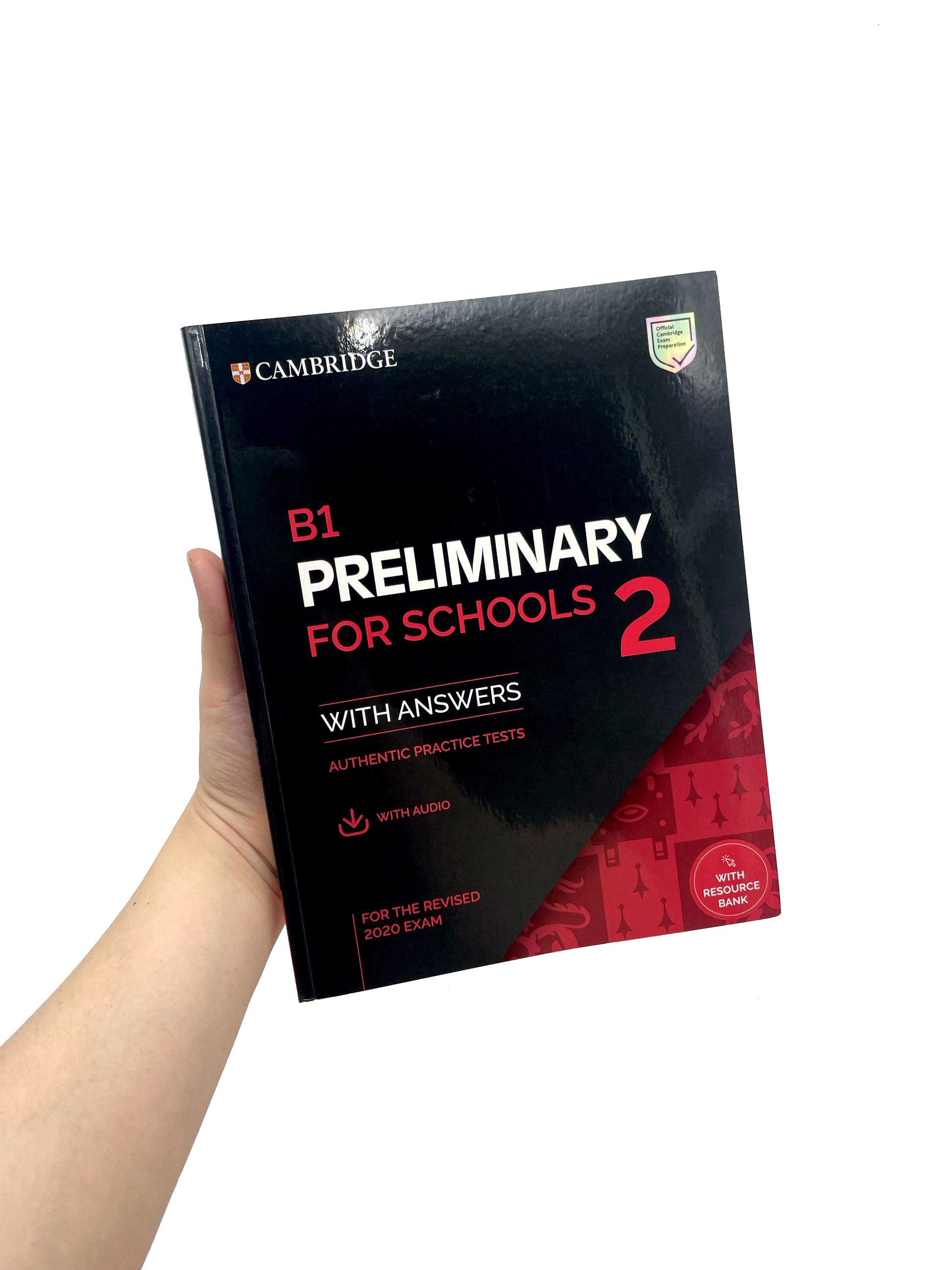 B1 Preliminary for Schools 2 Student