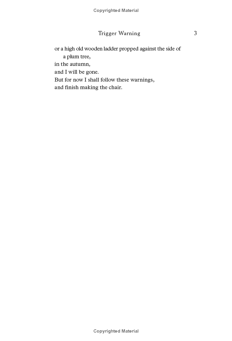 Trigger Warning: Short Fictions And Disturbances