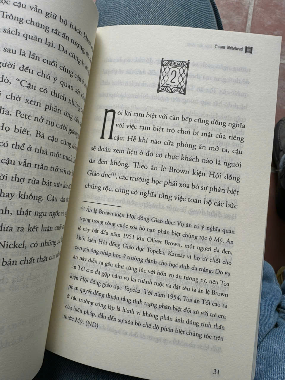 THE NICKEL BOYS - CUỘC ĐÀO THOÁT - Colson Whitehead – Khánh Trang dịch – 1980 Books – NXB Thanh Niên