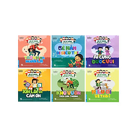 Combo Bộ Kỹ Năng Cho Trẻ Từ 1-6 Tuổi (Bộ 6 Cuốn)