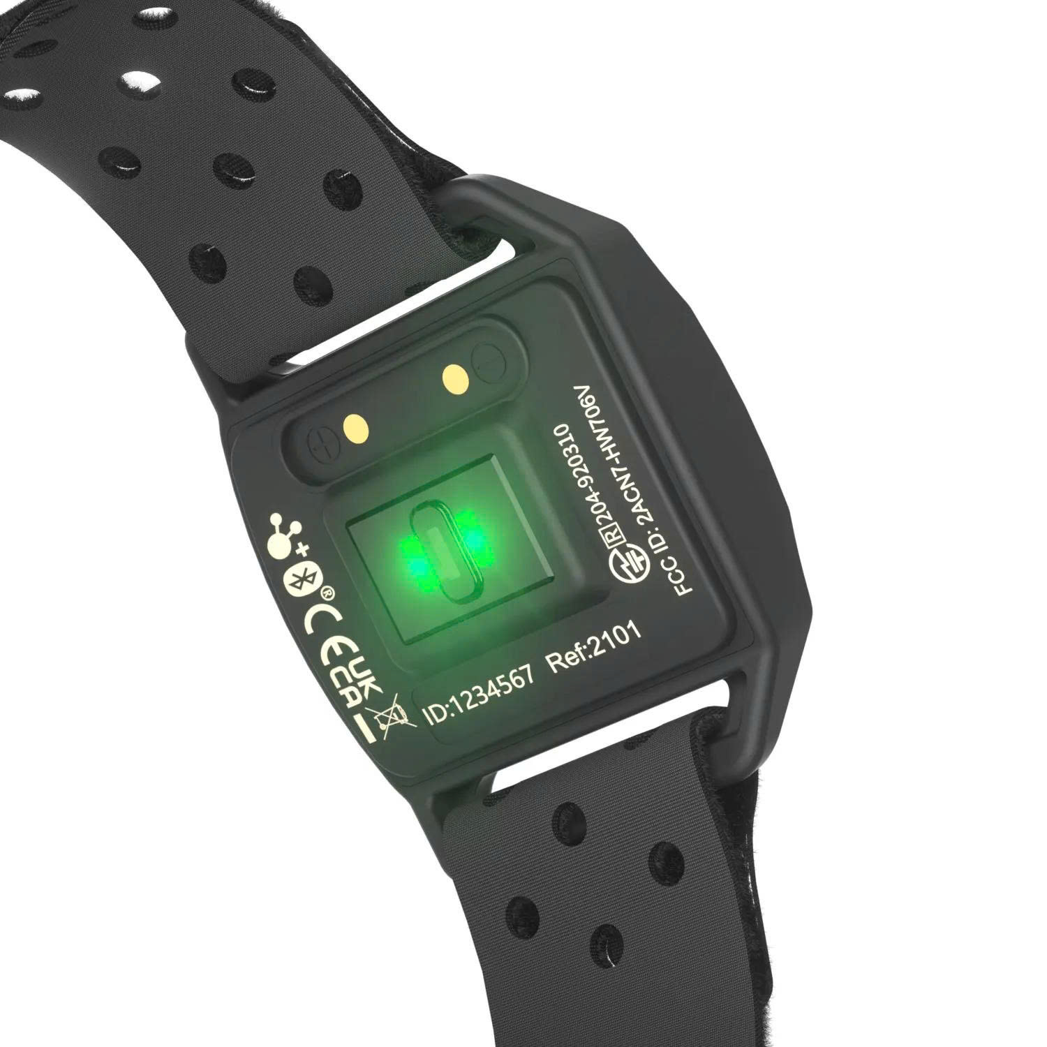 Cảm Biến Nhịp Tim Đeo Tay Coospo HW706 HRM ANT+ BLE5.0 IPX67 Tương Thích Garmin Bryton IGPSPORT Coosporide Opendrider
