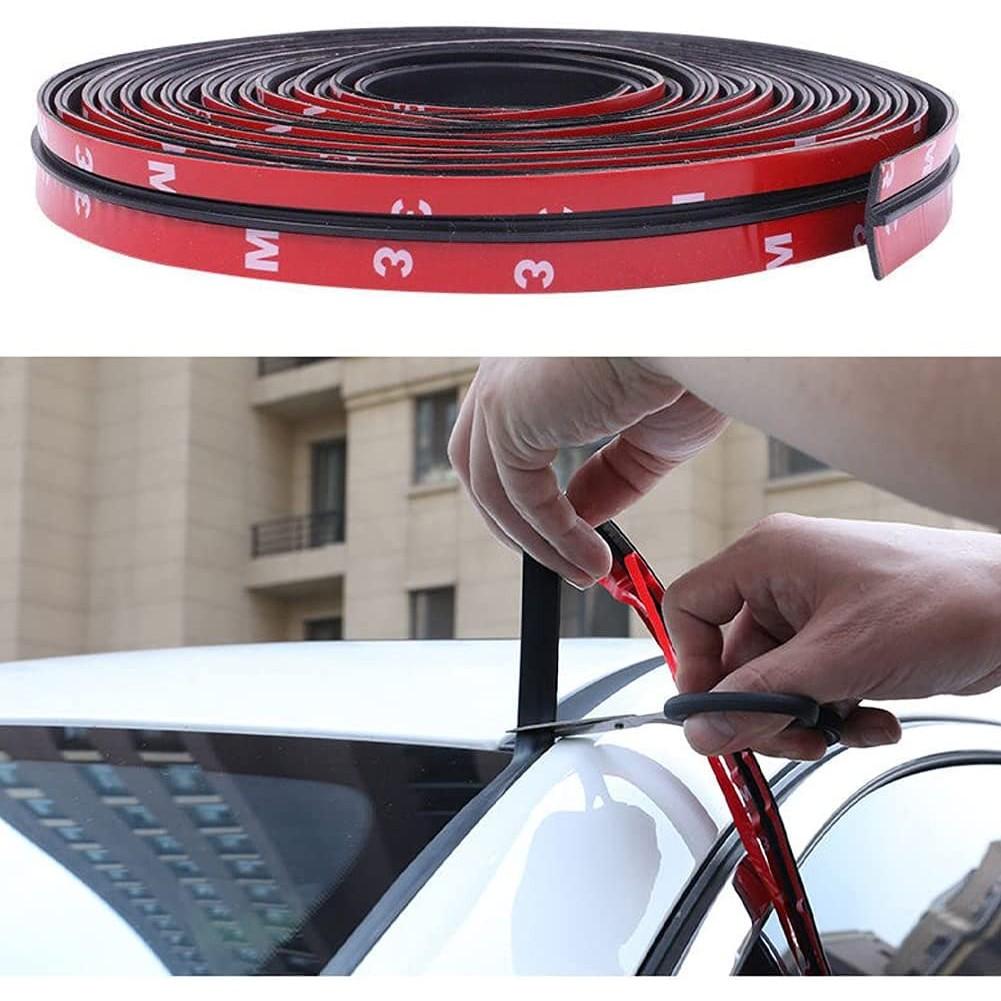 Gioăng Nóc Ô Tô Chữ T Nẹp Viền Kính Lái trước và sau xe, Viền kính lái nóc xe hiệu quả