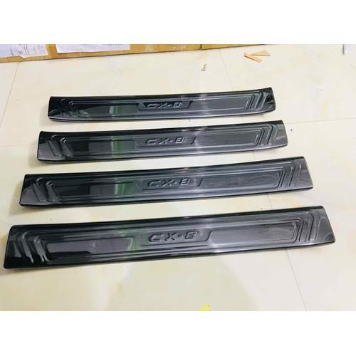 Bộ Ốp bậc cửa, Nẹp bước chân DÀNH CHO Xe Mazda CX-8, CX8 – Titan