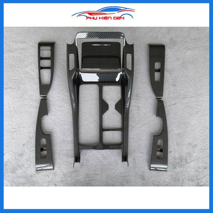 Ốp nội thất Sorento 2021-2022 vân Cacbon nhựa ABS bảo vệ chống trầy xước và làm đẹp xe