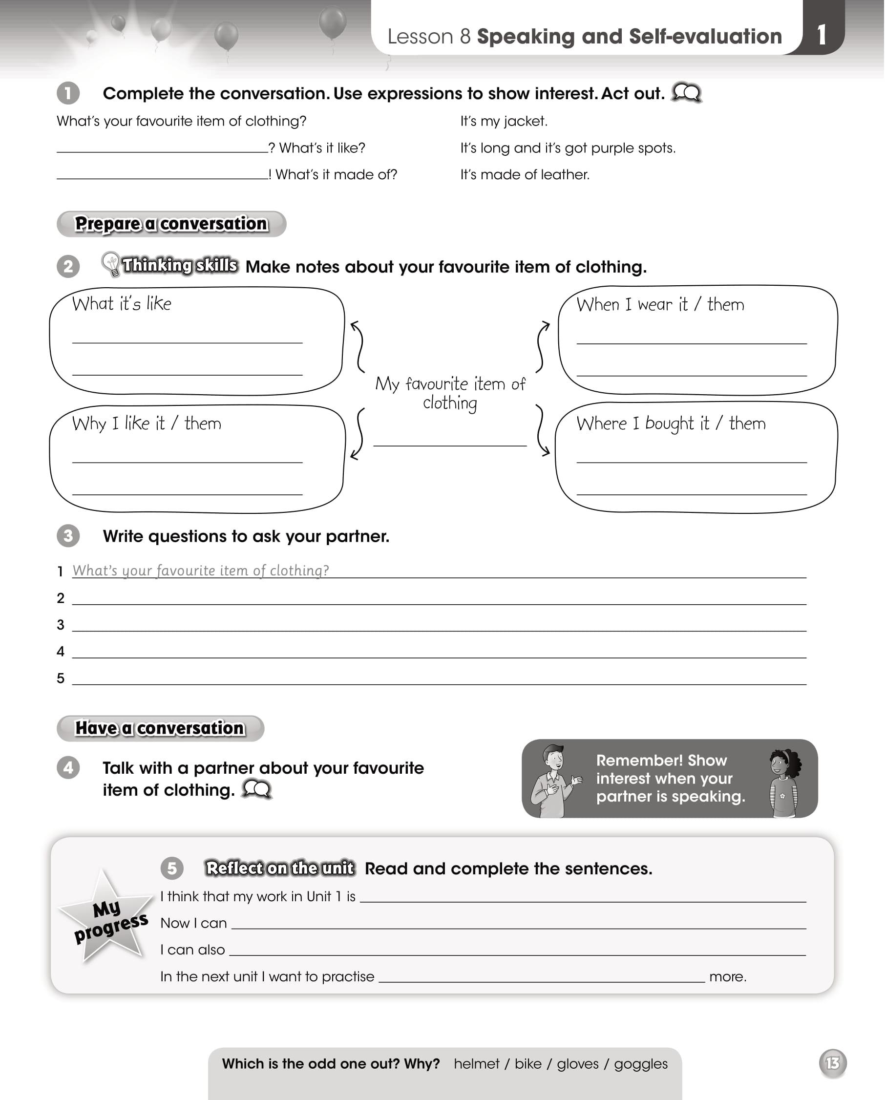 Give Me Five! Level 5 Activity Book