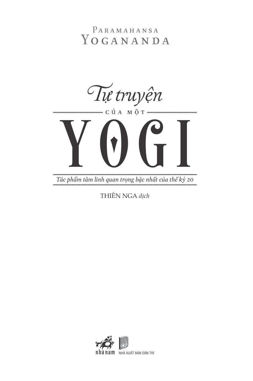 Tự Truyện Của Một Yogi (Tái Bản)