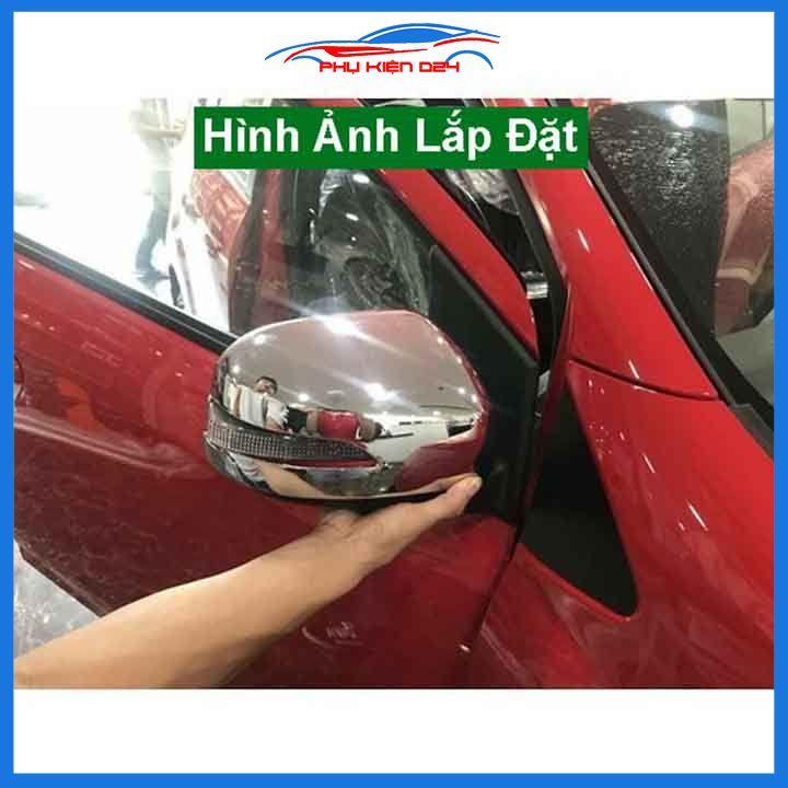 Ốp gương Wigo mạ crom bảo vệ chống trầy trang trí làm đẹp xe