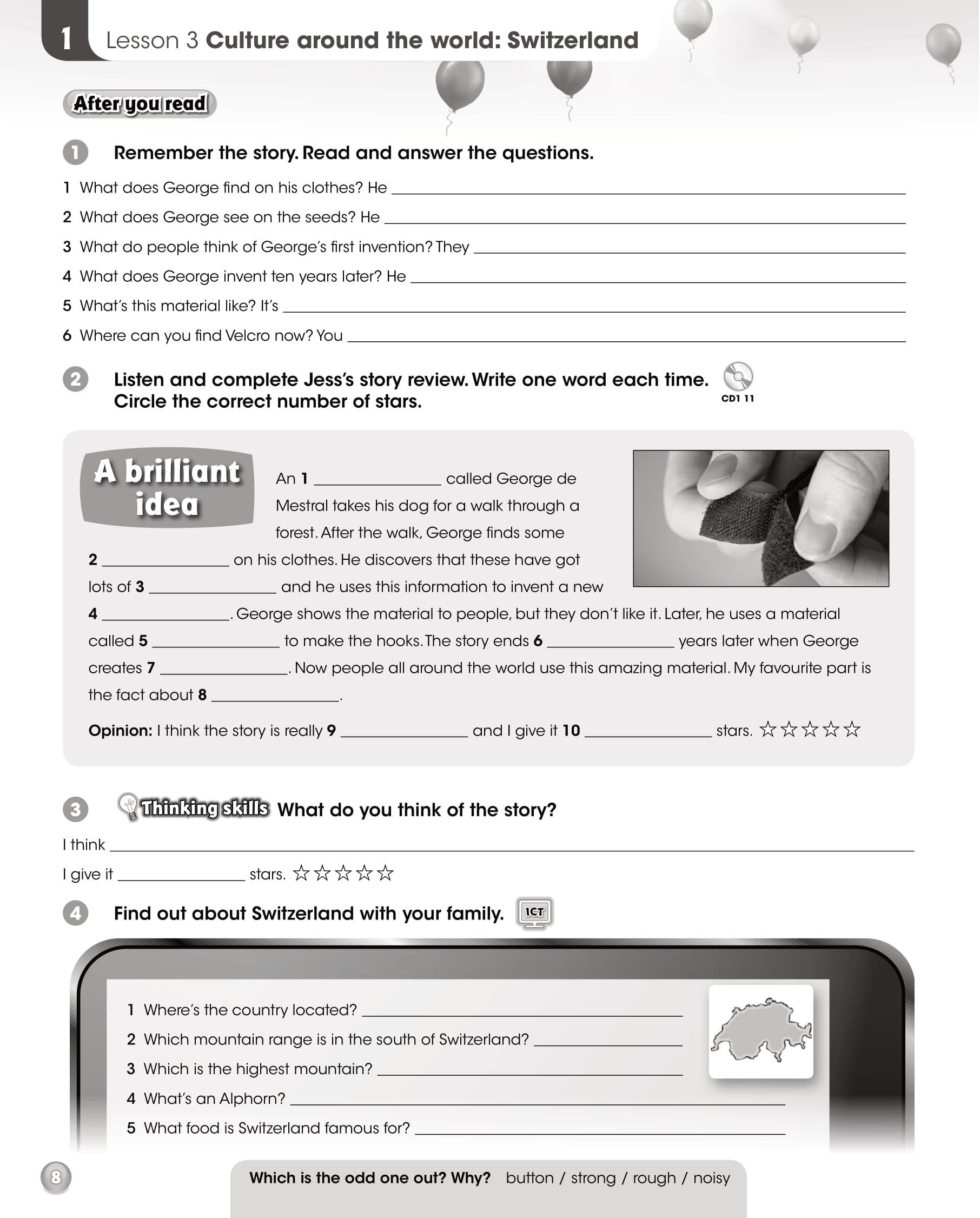 Give Me Five! Level 5 Activity Book