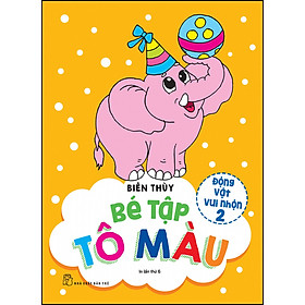 Bé tập tô màu