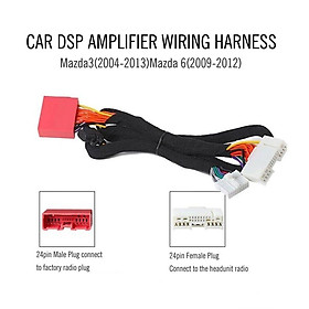 cáp chân màn hình cắm DSP Mazda kết nối đầu nguyên bản cho xe ô tô Mazda 3, Mazda 6, Mazda CX5 HÀNG CHUẨN