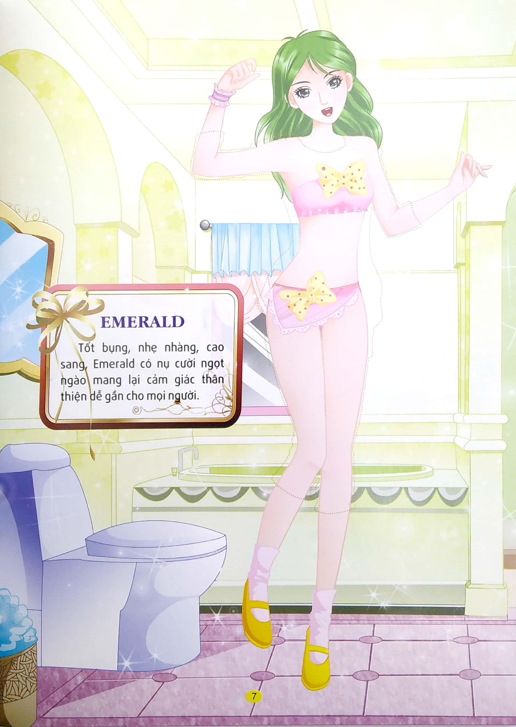 Princess Sticker - Dán Hình Công Chúa - Công Chúa Thời Trang