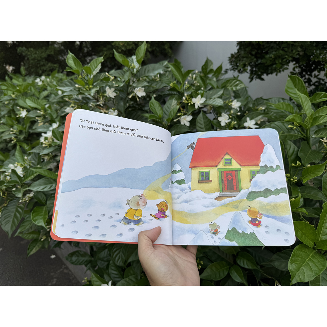 Chúc mừng năm mới - Sách tranh ehon Gấu con Kuma - Những chuyện nhỏ hàng ngày