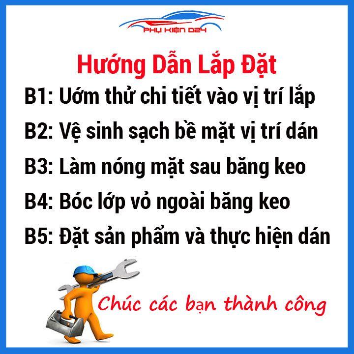 Vè che mưa ô tô Territory 2022-2023-2024 vè đen thái cao cấp chắn mưa, cản bụi, trang trí xe hơi