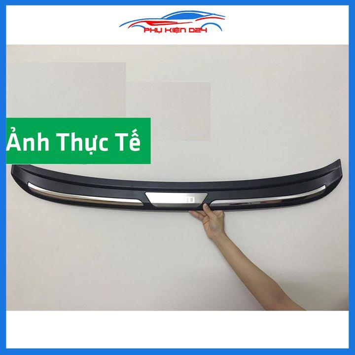 Ốp chống trầy cốp ngoài nhựa đen Cerato 2019-2020-2021-2022 hàng loại 1 dán cốp sau chống xước trang trí xe